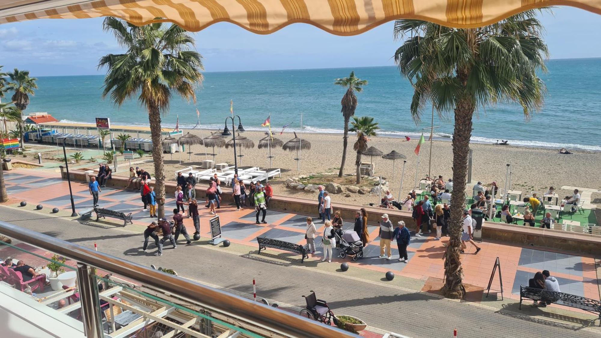 Roca Chica. Studio - First Line Beach Torremolinos Dış mekan fotoğraf